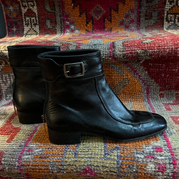 Saint Laurent buckle boots - Picture 2 of 6